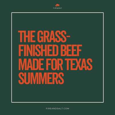 The Grass-Finished Beef Made for Texas Summers